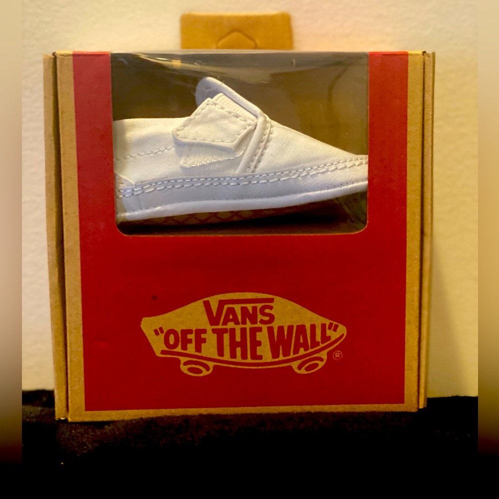 Vans All White infant slip on. New!!!! Never worn!!